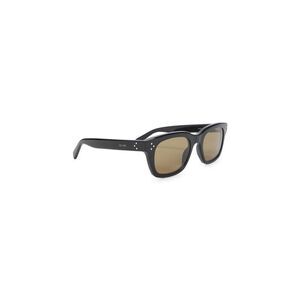 CELINE Rectangular Acetate Sunglasses Men BLACK